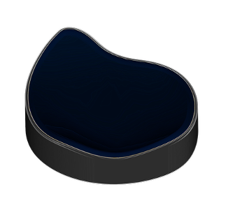 Outline rendering of the Ojonic knee spacer
